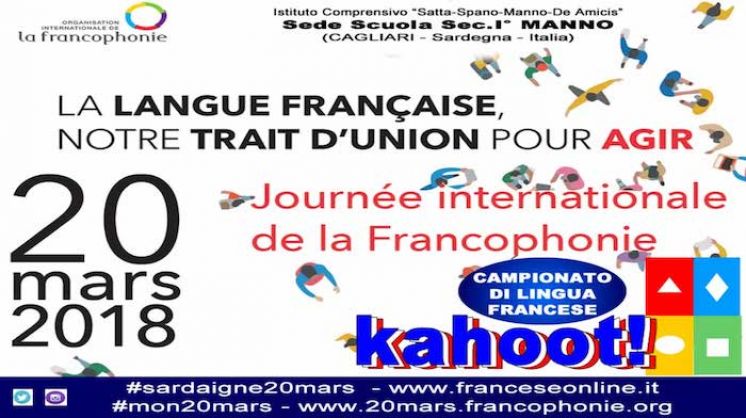 Torneo interclasse di Lingua Francese &quot;Kahoot! 2018&quot;